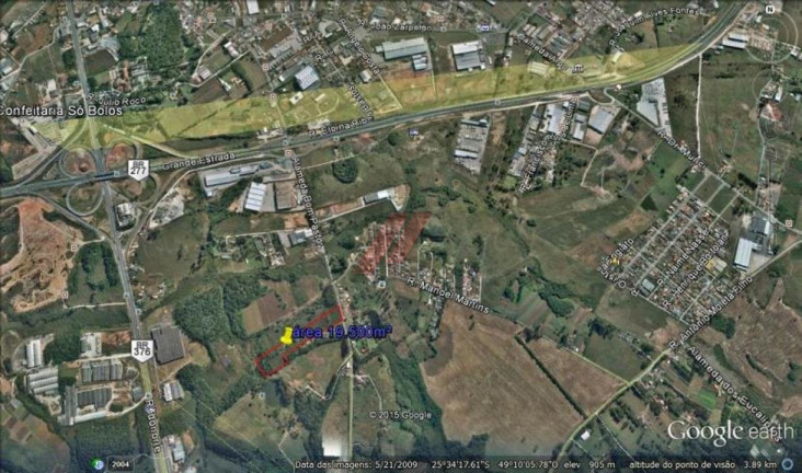 Terreno à Venda, 19.500 m² em Arujá - São José Dos Pinhais