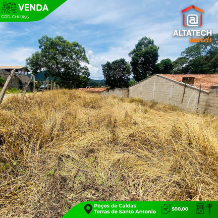 Imóvel à Venda, 500 m² em Terras Santo Antonio - Poços De Caldas