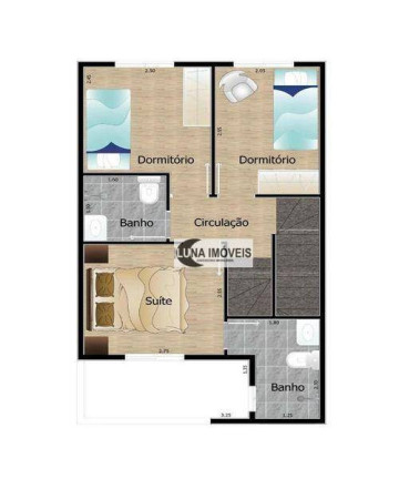 Imagem Sobrado com 3 Quartos à Venda, 143 m² em Vila Curuçá - Santo André