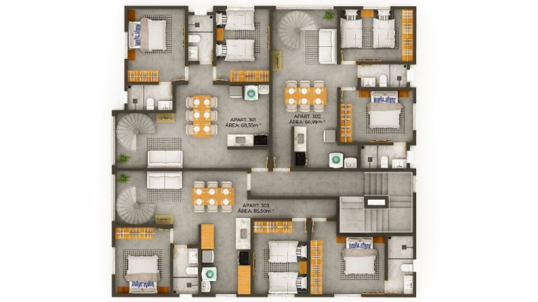 Imagem Apartamento com 2 Quartos à Venda, 55 m² em Bessa - João Pessoa