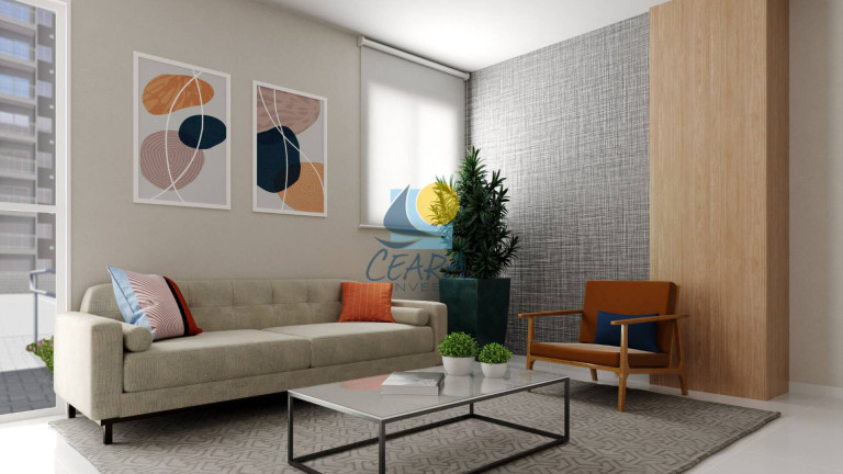 Imagem Apartamento com 2 Quartos à Venda,  em Vicente Pinzon - Fortaleza