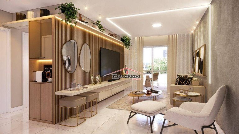 Imagem Apartamento com 3 Quartos à Venda, 104 m² em Aviação - Praia Grande