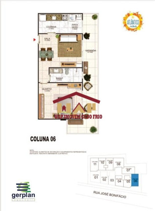Imagem Apartamento com 1 Quarto à Venda, 58 m² em Centro - Cabo Frio Imagem Apartamento com 1 Quarto à Venda, 58 m² em Centro - Cabo Frio