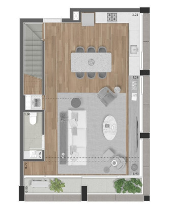 Imagem Imóvel com 1 Quarto à Venda, 115 m² em Cerqueira César - São Paulo