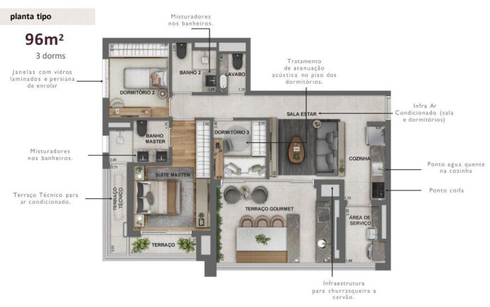 Imagem Apartamento com 3 Quartos à Venda, 119 m² em Vila Mariana - São Paulo Imagem Apartamento com 3 Quartos à Venda, 119 m² em Vila Mariana - São Paulo