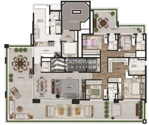 Imagem Apartamento com 3 Quartos à Venda, 208 m² em Jardins - São Paulo Imagem Apartamento com 3 Quartos à Venda, 208 m² em Jardins - São Paulo