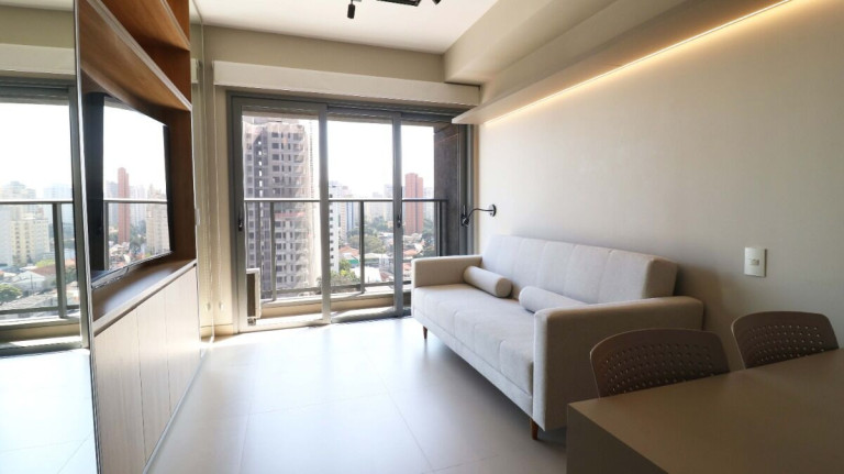 Imagem Apartamento com 1 Quarto à Venda, 26 m² em Indianópolis - São Paulo Imagem Apartamento com 1 Quarto à Venda, 26 m² em Indianópolis - São Paulo