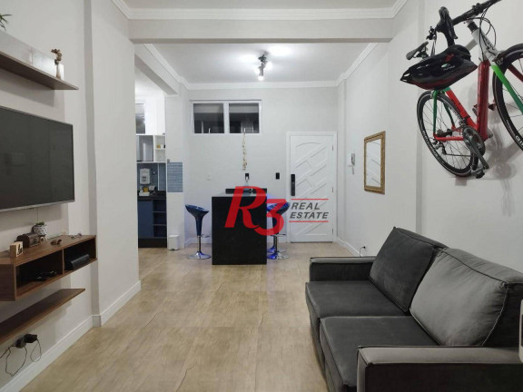 Imagem Apartamento com 1 Quarto à Venda, 52 m² em Ilha Porchat - São Vicente
