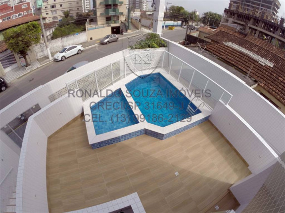 Apartamento com 2 Quartos à Venda, 51 m² em Vila Mirim - Praia Grande