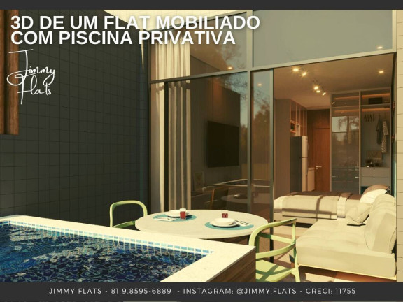 Imagem Apartamento com 1 Quarto à Venda, 22 m² em Centro, Porto De Galinhas - Ipojuca
