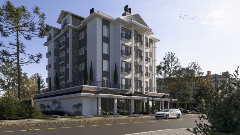 Imagem Apartamento com 1 Quarto à Venda, 34 m² em Pousada Da Neve - Nova Petrópolis