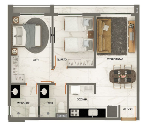 Imagem Apartamento com 2 Quartos à Venda, 97 m² em Aeroclube - João Pessoa Imagem Apartamento com 2 Quartos à Venda, 97 m² em Aeroclube - João Pessoa