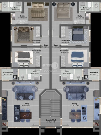 Imagem Apartamento com 3 Quartos à Venda, 76 m² em Nossa Senhora Da Paz - Balneário Piçarras Imagem Apartamento com 3 Quartos à Venda, 76 m² em Nossa Senhora Da Paz - Balneário Piçarras