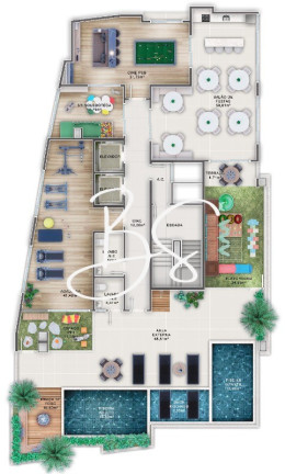 Imagem Apartamento com 2 Quartos à Venda, 65 m² em Tabuleiro Dos Oliveiras - Itapema