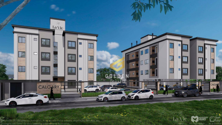 Imagem Apartamento com 2 Quartos à Venda, 46 m² em Areias - Tijucas