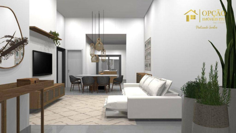 Casa com 3 Quartos à Venda, 105 m² em Residencial Piccolino - Salto