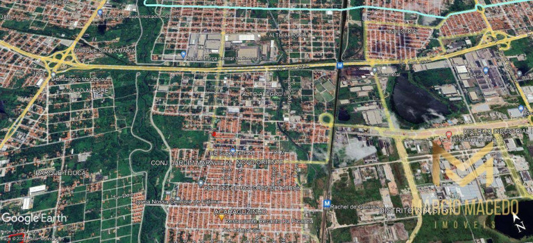 Terreno à Venda, 834 m² em Novo Oriente - Maracanaú