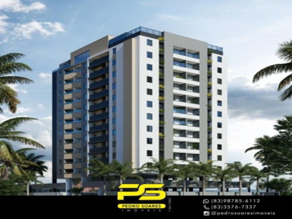 Apartamento com 2 Quartos à Venda, 60 m² em Manaíra - João Pessoa