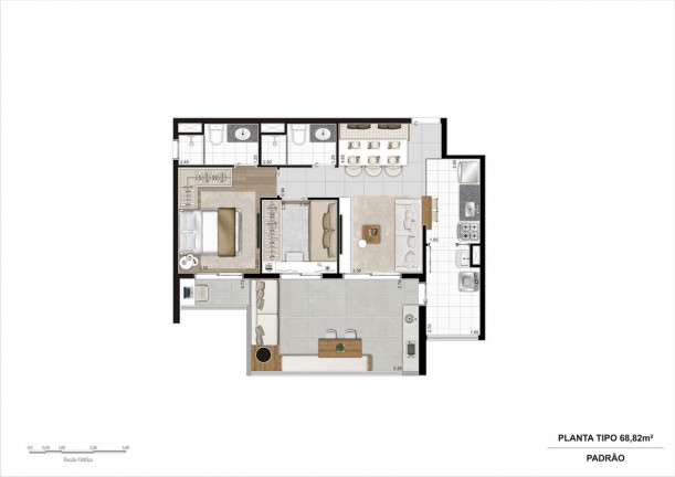 Imagem Apartamento com 2 Quartos à Venda, 70 m² em Barra Funda - São Paulo Imagem Apartamento com 2 Quartos à Venda, 70 m² em Barra Funda - São Paulo