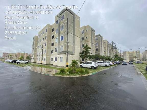 Apartamento com 2 Quartos à Venda, 45 m² em Santa Cruz - Rio De Janeiro
