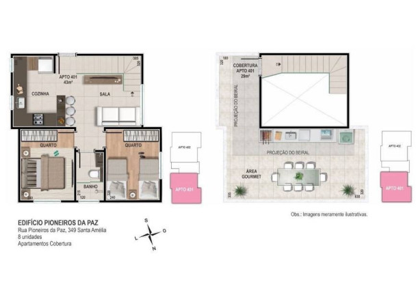 Imagem Apartamento com 3 Quartos à Venda, 45 m² em Santa Amélia - Belo Horizonte Imagem Apartamento com 3 Quartos à Venda, 45 m² em Santa Amélia - Belo Horizonte