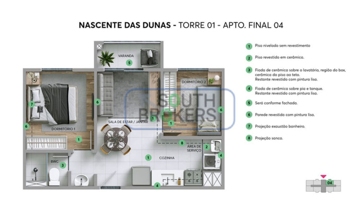 Imagem Apartamento com 2 Quartos à Venda, 34 m² em Jardim Pirituba - São Paulo