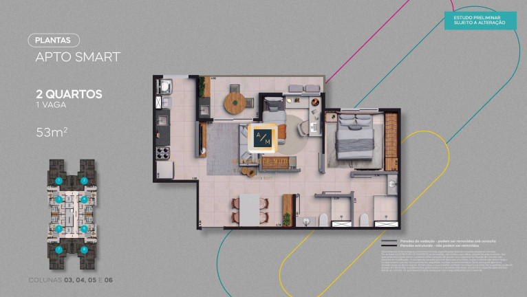 Imagem Apartamento com 2 Quartos à Venda, 53 m² em Praia Do Futuro Ii - Fortaleza Imagem Apartamento com 2 Quartos à Venda, 53 m² em Praia Do Futuro Ii - Fortaleza