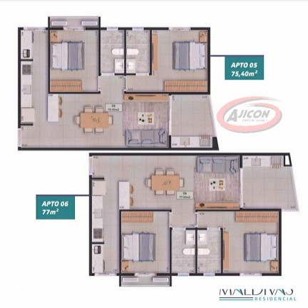 Imagem Apartamento com 2 Quartos à Venda, 74 m² em Itaguá - Ubatuba