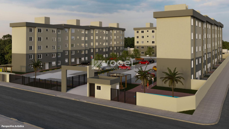 Imagem Apartamento com 2 Quartos à Venda, 48 m² em São Jorge - Novo Hamburgo