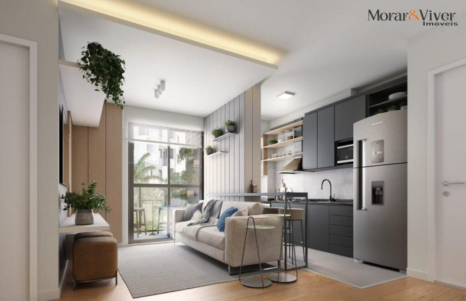 Imagem Apartamento com 3 Quartos à Venda, 55 m² em Hauer - Curitiba