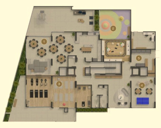Imagem Cobertura com 3 Quartos à Venda, 142 m² em Campo Comprido - Curitiba