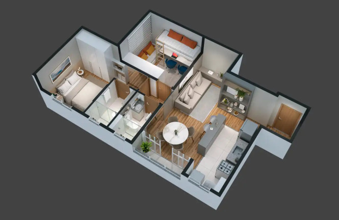 Imagem Apartamento com 2 Quartos à Venda, 51 m² em Caiçaras - Belo Horizonte Imagem Apartamento com 2 Quartos à Venda, 51 m² em Caiçaras - Belo Horizonte