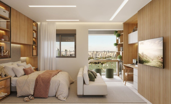 Imagem Apartamento com 2 Quartos à Venda, 39 m² em Campo Belo - São Paulo Imagem Apartamento com 2 Quartos à Venda, 39 m² em Campo Belo - São Paulo