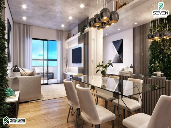 Imagem Apartamento com 3 Quartos à Venda, 110 m² em Boqueirão - Praia Grande Imagem Apartamento com 3 Quartos à Venda, 110 m² em Boqueirão - Praia Grande