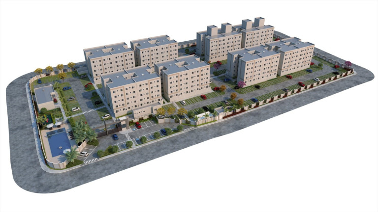 Imagem Apartamento com 2 Quartos à Venda, 38 m² em Planalto - Manaus