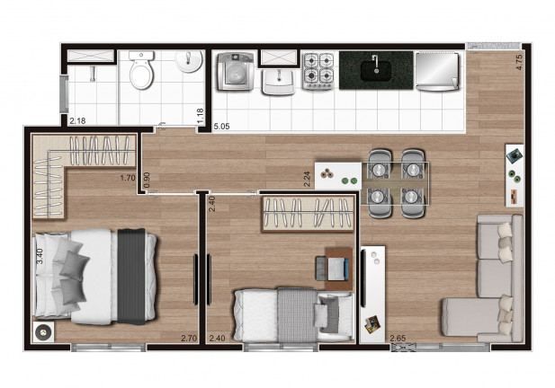 Imagem Apartamento com 2 Quartos à Venda, 40 m² em Vila Pirituba - São Paulo Imagem Apartamento com 2 Quartos à Venda, 40 m² em Vila Pirituba - São Paulo