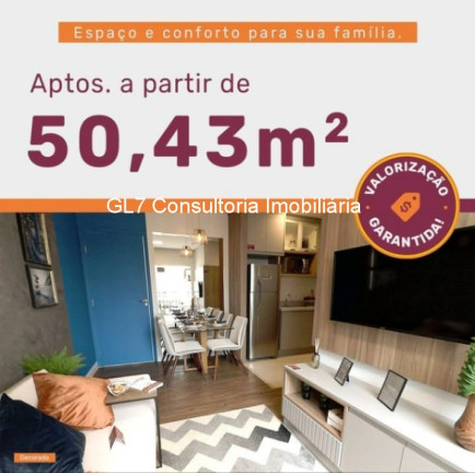 Imagem Apartamento com 2 Quartos à Venda, 55 m² em Jardim Esplanada - Indaiatuba
