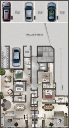Imagem Apartamento com 3 Quartos à Venda, 145 m² em Zona Nova - Capão Da Canoa Imagem Apartamento com 3 Quartos à Venda, 145 m² em Zona Nova - Capão Da Canoa