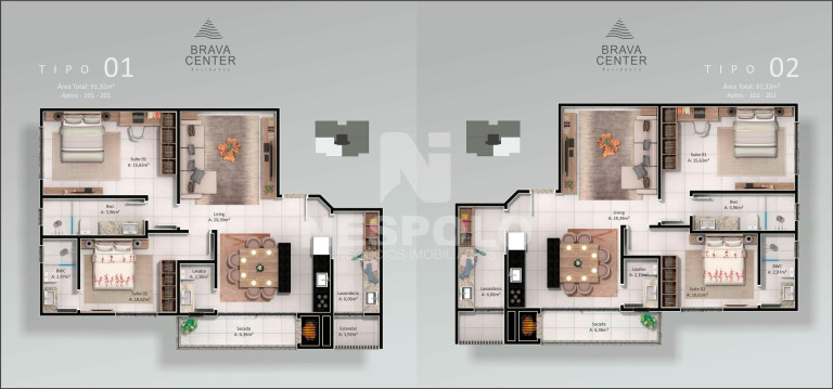 Imagem Apartamento à Venda, 92 m² em Praia Brava - Itajai Imagem Apartamento à Venda, 92 m² em Praia Brava - Itajai