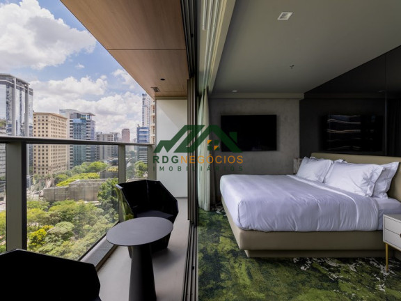 Imagem Apartamento com 1 Quarto para Alugar, 53 m² em Vila Olímpia - São Paulo