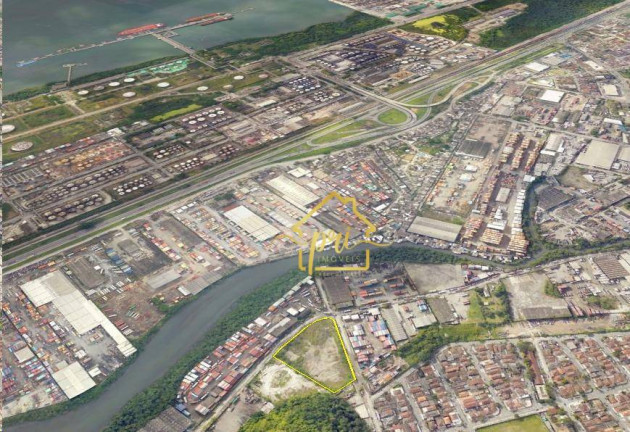 Imóvel à Venda, 12.000 m² em Chico De Paula - Santos