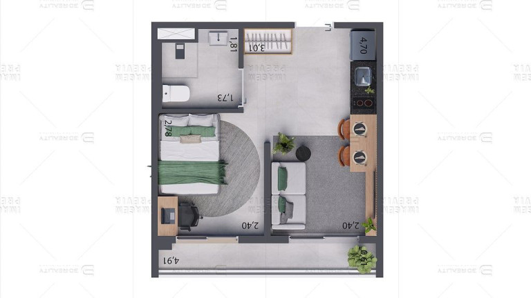 Imagem Studio com 1 Quarto à Venda, 24 m² em Vila Mariana - São Paulo Imagem Studio com 1 Quarto à Venda, 24 m² em Vila Mariana - São Paulo