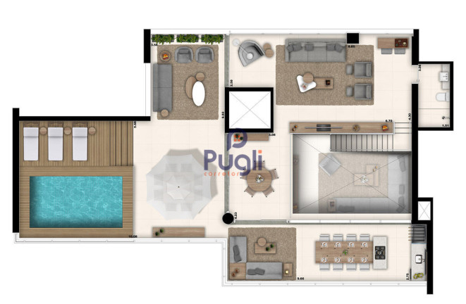 Imagem Cobertura com 4 Quartos à Venda, 297 m² em água Branca - São Paulo