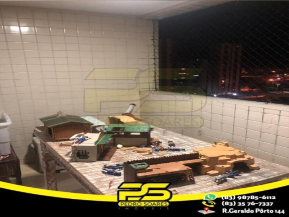 Apartamento com 3 Quartos à Venda, 120 m² em Manaíra - João Pessoa