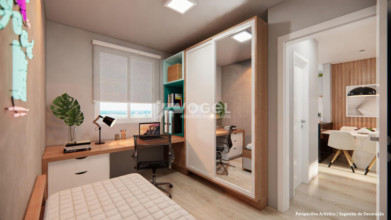 Imagem Apartamento com 2 Quartos à Venda, 48 m² em São Jorge - Novo Hamburgo
