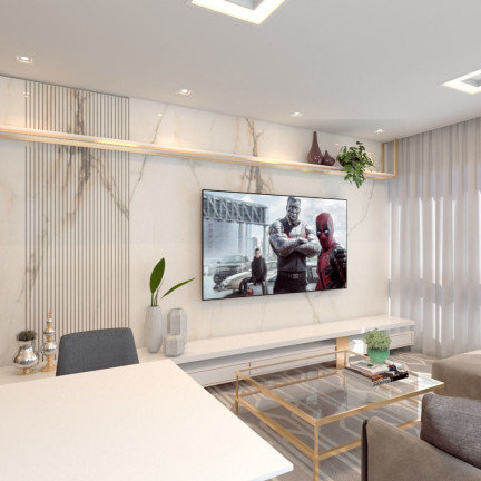 Imagem Apartamento com 3 Quartos à Venda, 111 m² em Perequê - Porto Belo