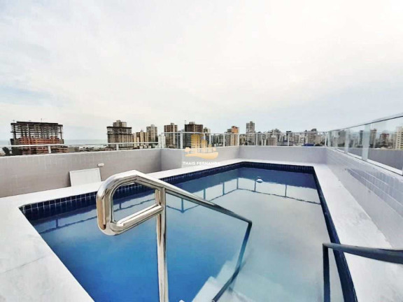 Imagem Apartamento com 2 Quartos à Venda, 60 m² em Guilhermina - Praia Grande