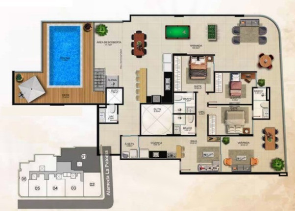 Imagem Imóvel com 3 Quartos à Venda, 99 m² em Enseada Azul - Guarapari Imagem Imóvel com 3 Quartos à Venda, 99 m² em Enseada Azul - Guarapari