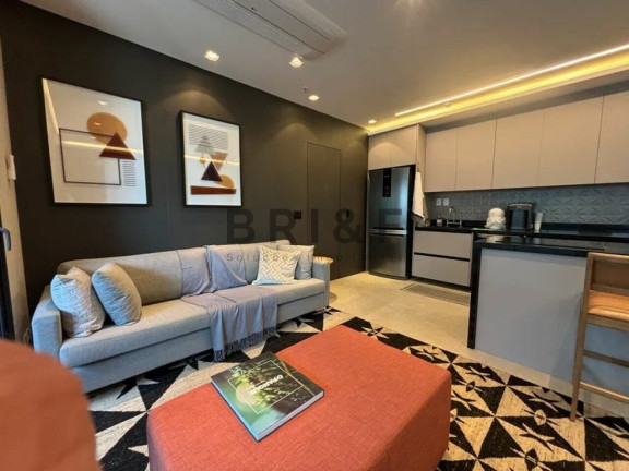 Imagem Apartamento com 1 Quarto para Alugar, 78 m² em Brooklin - São Paulo