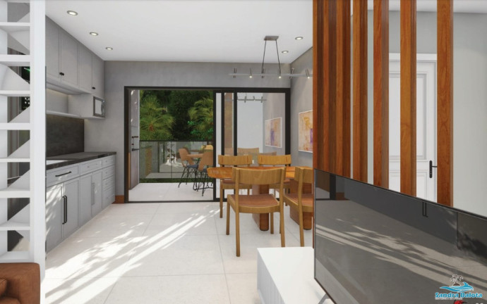 Imagem Apartamento com 1 Quarto à Venda, 40 m² em Saco Da Ribeira - Ubatuba